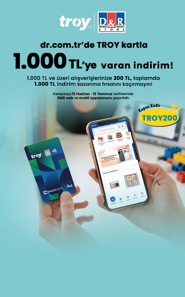 TROY D&R’da 1.000 TL’ye İndirim!