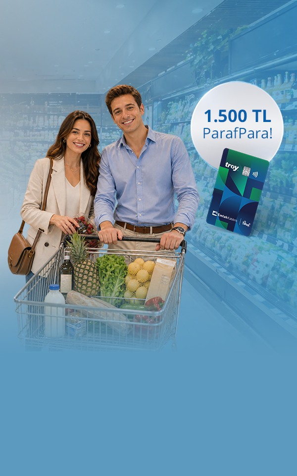 Market Alışverişlerinize 1.500 TL ParafPara Hediye!