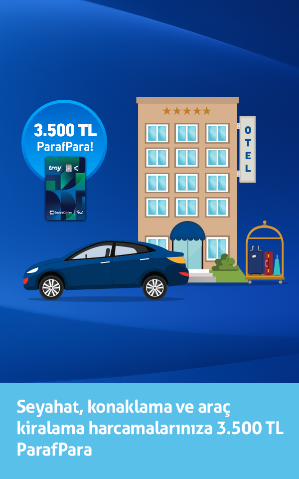 Seyahat Alışverişlerinize 3.500 TL'ye varan ParafPara!
