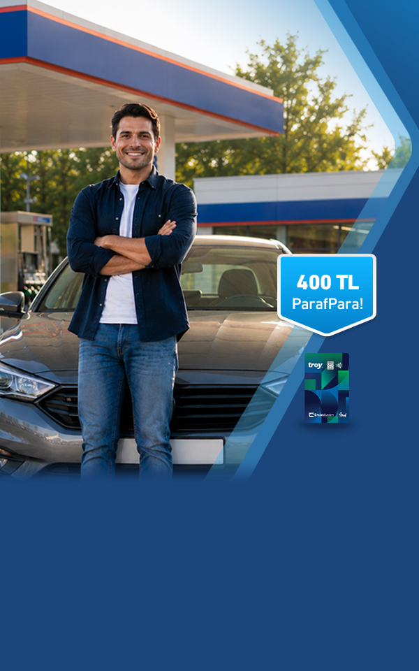 Akaryakıt Harcamalarınıza 400 TL ParafPara!