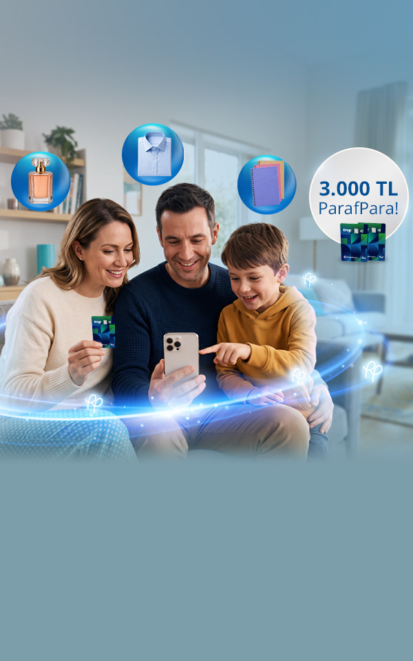 Paraf ile Seçili E-Ticaret Alışverişlerinize 3.000 TL'ye Varan ParafPara!