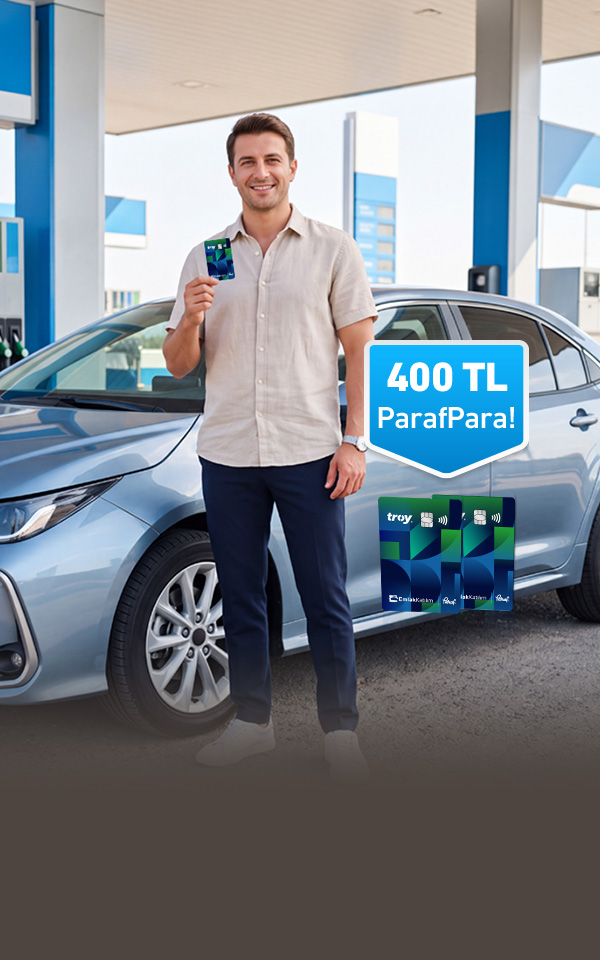 Akaryakıt Harcamalarınıza 400 TL ParafPara!