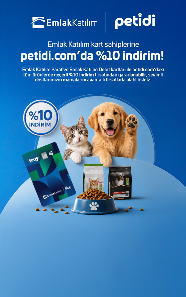 Petidi.com’da Emlak Katılım Kartlarına Özel %10 İndirim Fırsatı!