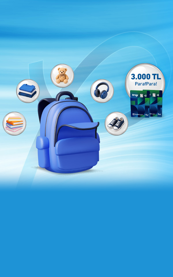 Okula Dönüş Alışverişinize 3.000 TL ParafPara!